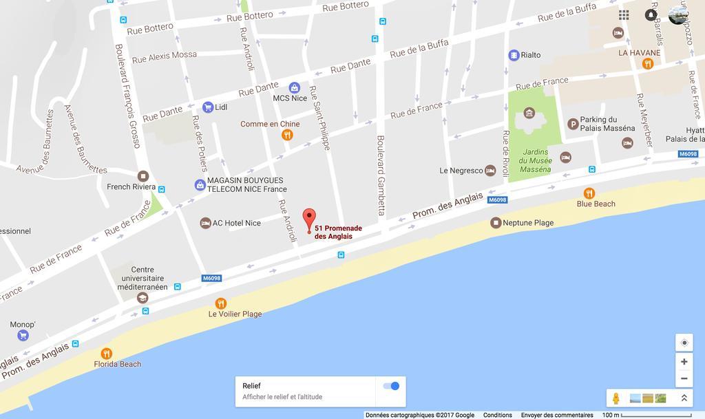 Nice Beach - Promenade Des Anglais Εξωτερικό φωτογραφία